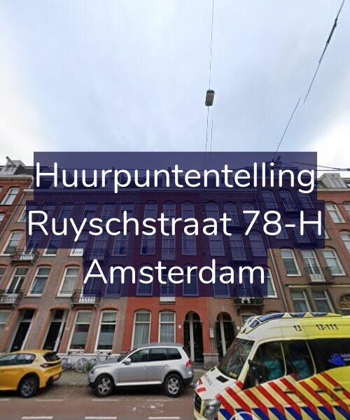 Foto gevel Huurpuntentelling voor Ruyschstraat 78-H, Amsterdam