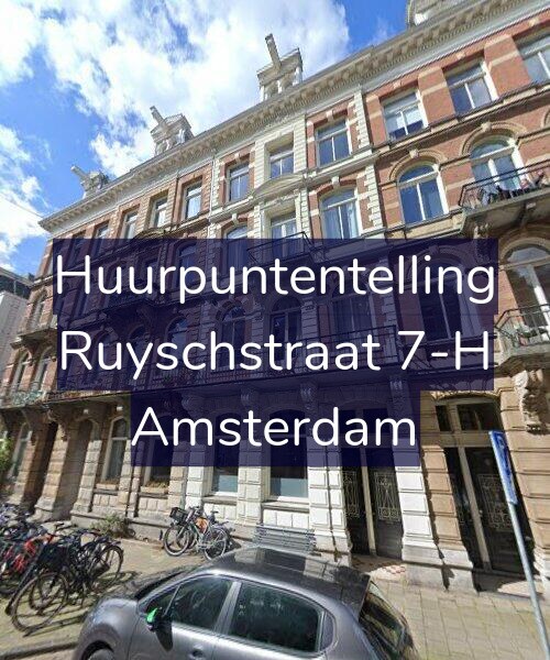 Foto gevel Huurpuntentelling voor Ruyschstraat 7-H, Amsterdam