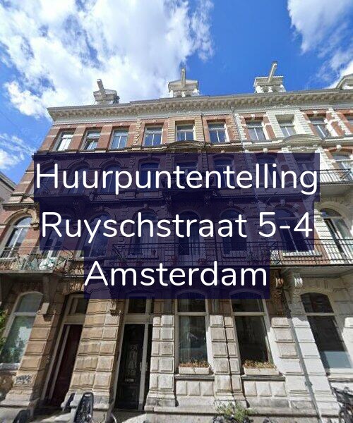 Foto gevel Huurpuntentelling voor Ruyschstraat 5-4, Amsterdam