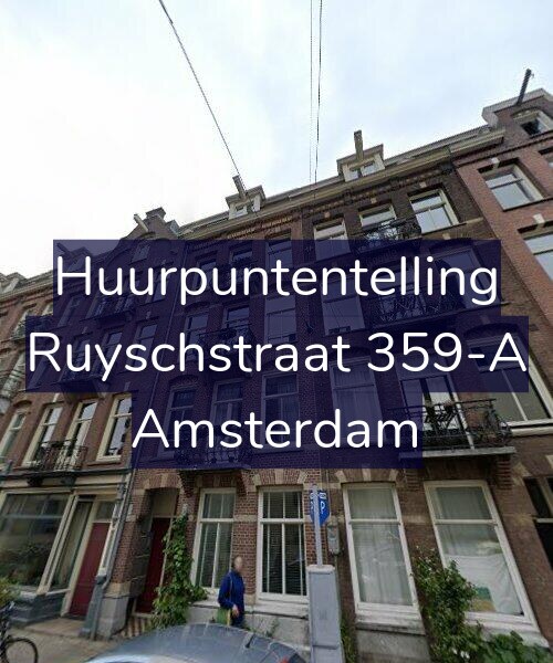 Foto gevel Huurpuntentelling voor Ruyschstraat 359-A, Amsterdam