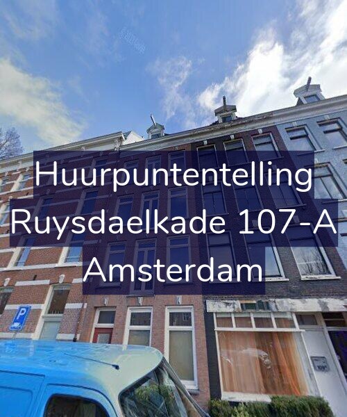Foto gevel Huurpuntentelling voor Ruysdaelkade 107-A, Amsterdam