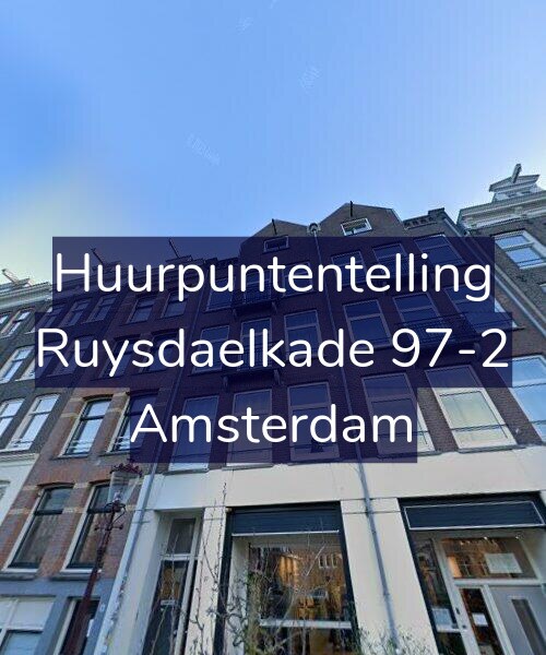 Foto gevel Huurpuntentelling voor Ruysdaelkade 97-2, Amsterdam