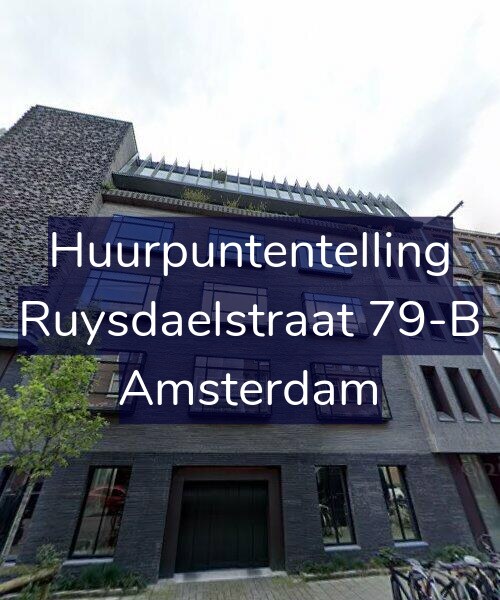 Foto gevel Huurpuntentelling voor Ruysdaelstraat 79-B, Amsterdam