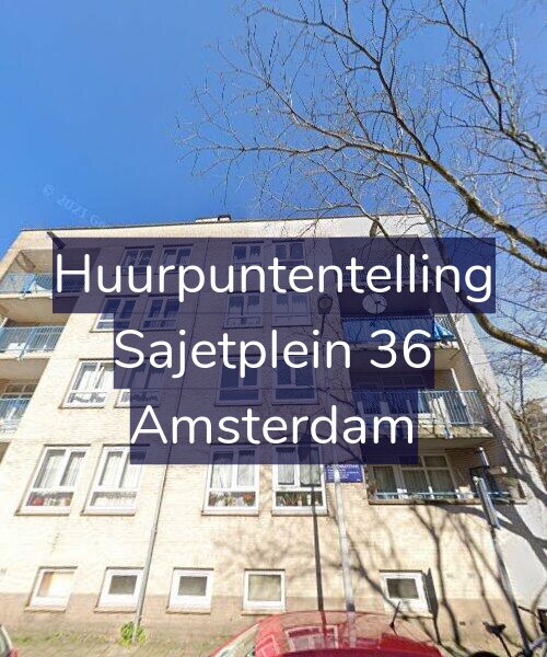 Foto gevel Huurpuntentelling voor Sajetplein 36, Amsterdam