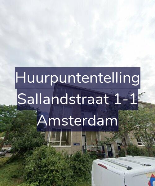 Foto gevel Huurpuntentelling voor Sallandstraat 1-1, Amsterdam
