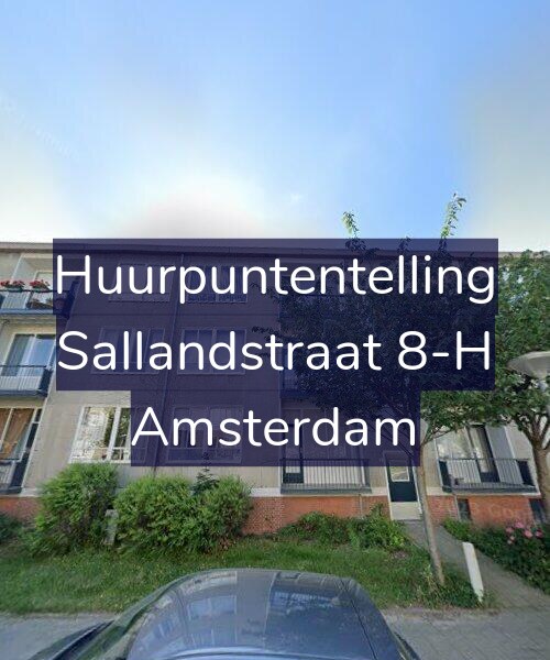 Foto gevel Huurpuntentelling voor Sallandstraat 8-H, Amsterdam