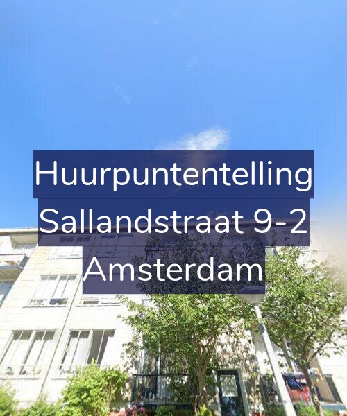Foto gevel Huurpuntentelling voor Sallandstraat 9-2, Amsterdam