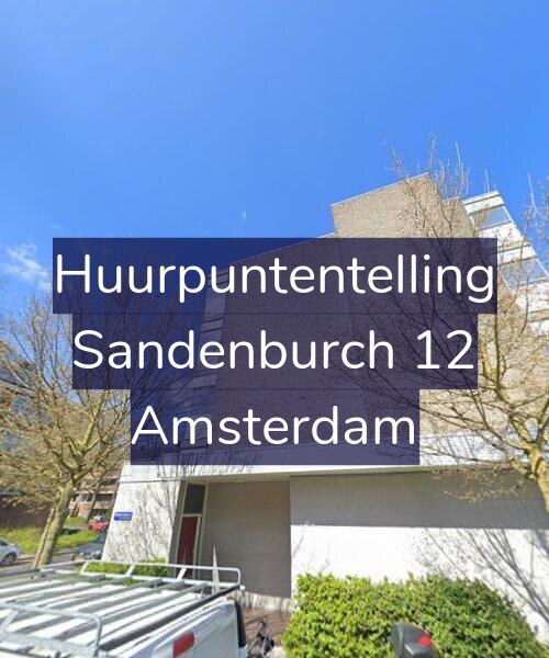 Foto gevel Huurpuntentelling voor Sandenburch 12, Amsterdam