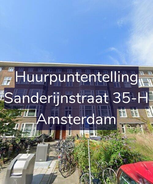Foto gevel Huurpuntentelling voor Sanderijnstraat 35-H, Amsterdam