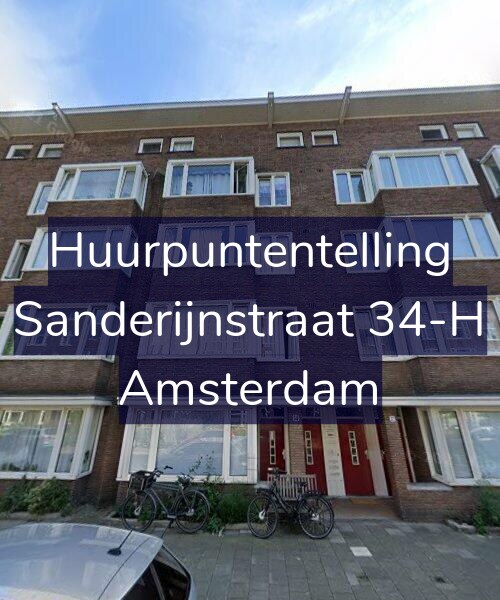 Foto gevel Huurpuntentelling voor Sanderijnstraat 34-H, Amsterdam