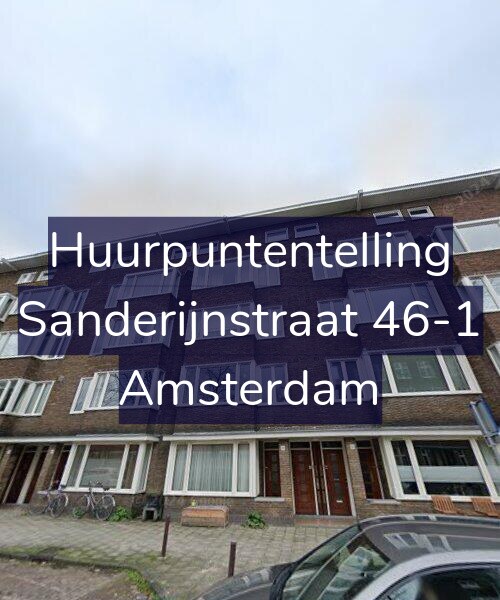 Foto gevel Huurpuntentelling voor Sanderijnstraat 46-1, Amsterdam