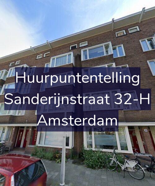 Foto gevel Huurpuntentelling voor Sanderijnstraat 32-H, Amsterdam