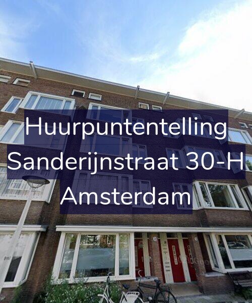 Foto gevel Huurpuntentelling voor Sanderijnstraat 30-H, Amsterdam