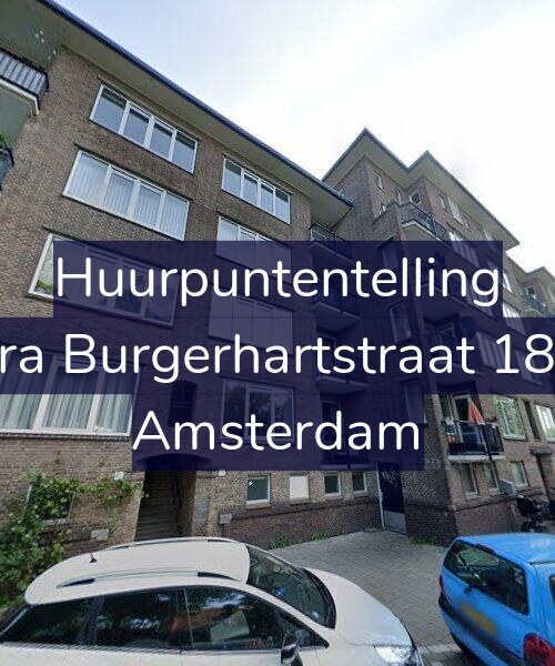 Foto gevel Huurpuntentelling voor Sara Burgerhartstraat 18-H, Amsterdam