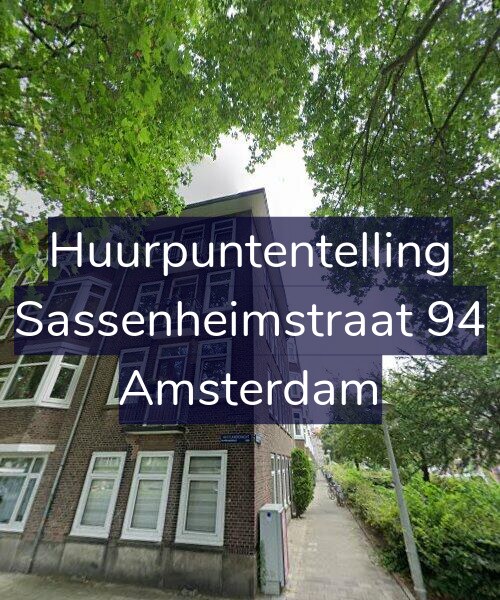 Foto gevel Huurpuntentelling voor Sassenheimstraat 94, Amsterdam