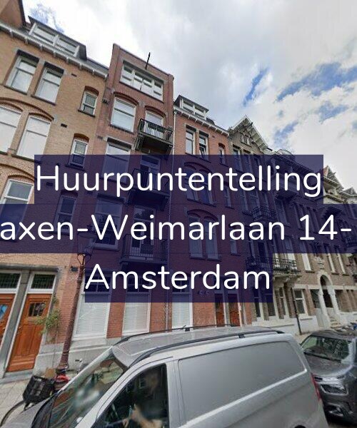 Foto gevel Huurpuntentelling voor Saxen-Weimarlaan 14-H, Amsterdam