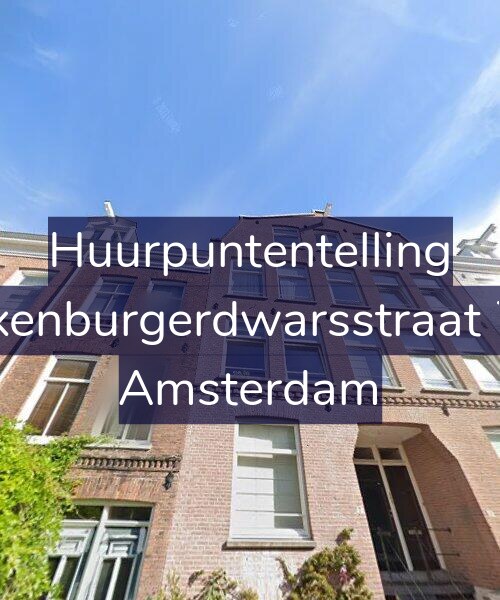 Foto gevel Huurpuntentelling voor Saxenburgerdwarsstraat 7-2, Amsterdam