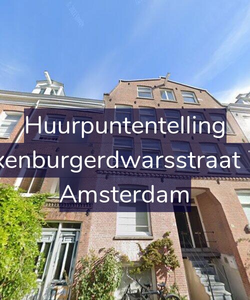 Foto gevel Huurpuntentelling voor Saxenburgerdwarsstraat 7-1, Amsterdam
