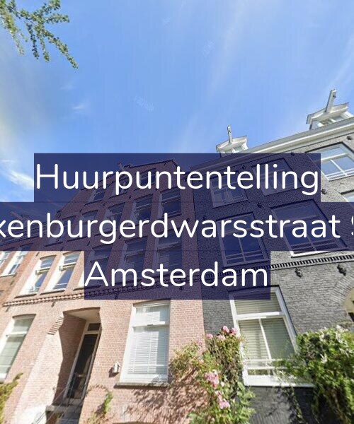 Foto gevel Huurpuntentelling voor Saxenburgerdwarsstraat 9-2, Amsterdam