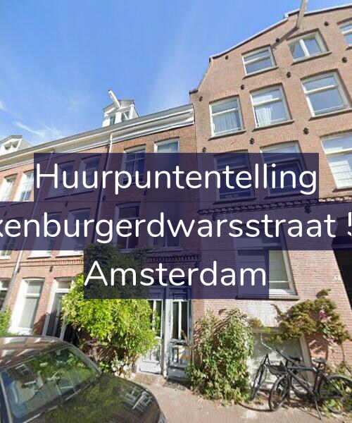 Foto gevel Huurpuntentelling voor Saxenburgerdwarsstraat 5-H, Amsterdam