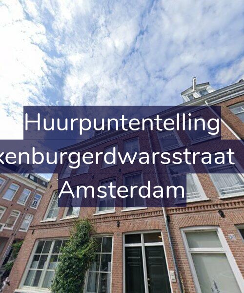 Foto gevel Huurpuntentelling voor Saxenburgerdwarsstraat 1-3, Amsterdam