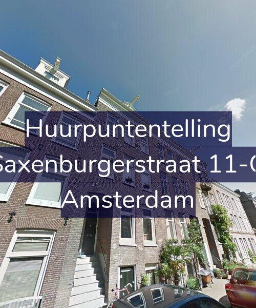 Foto gevel Huurpuntentelling voor Saxenburgerstraat 11-O, Amsterdam