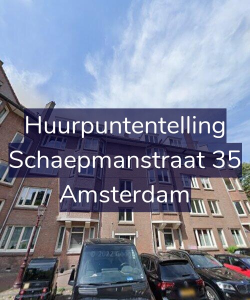 Foto gevel Huurpuntentelling voor Schaepmanstraat 35, Amsterdam
