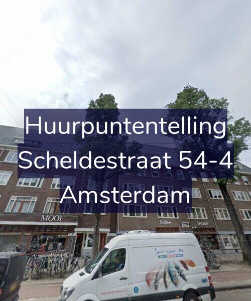 Foto gevel Huurpuntentelling voor Scheldestraat 54-4, Amsterdam