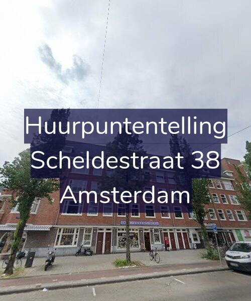 Foto gevel Huurpuntentelling voor Scheldestraat 38, Amsterdam