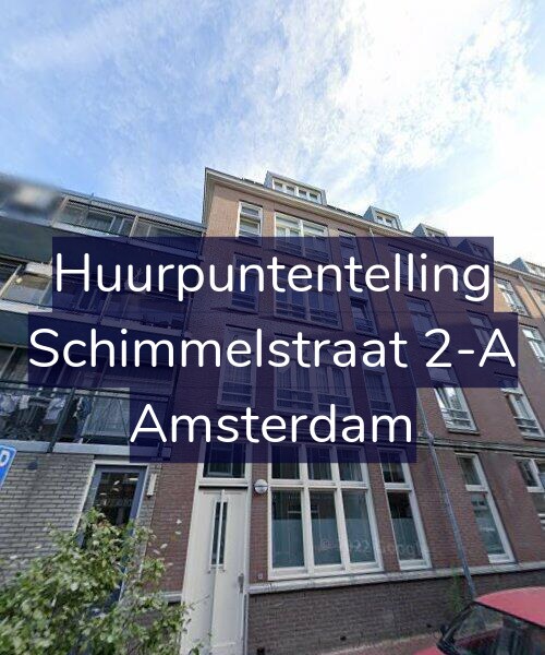 Foto gevel Huurpuntentelling voor Schimmelstraat 2-A, Amsterdam