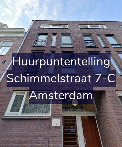 Foto gevel Huurpuntentelling voor Schimmelstraat 7-C, Amsterdam