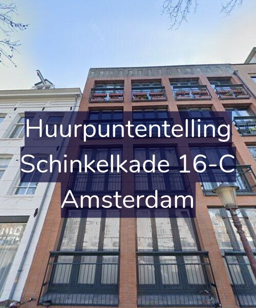 Foto gevel Huurpuntentelling voor Schinkelkade 16-C, Amsterdam