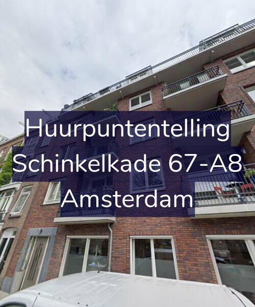 Foto gevel Huurpuntentelling voor Schinkelkade 67-A8, Amsterdam