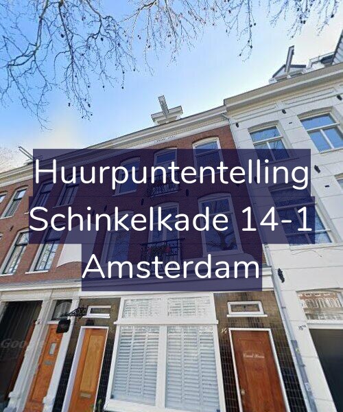 Foto gevel Huurpuntentelling voor Schinkelkade 14-1, Amsterdam