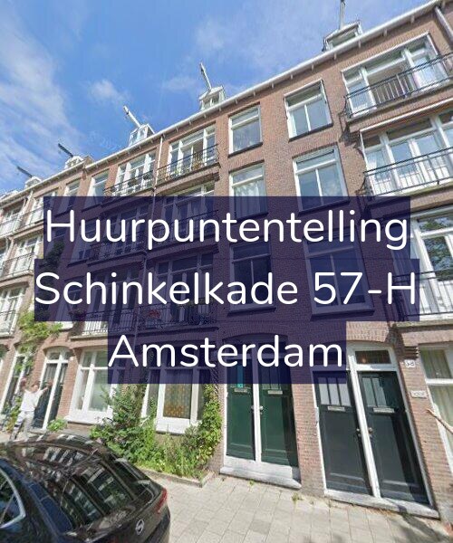 Foto gevel Huurpuntentelling voor Schinkelkade 57-H, Amsterdam