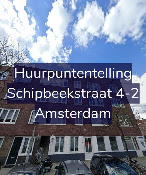 Foto gevel Huurpuntentelling voor Schipbeekstraat 4-2, Amsterdam