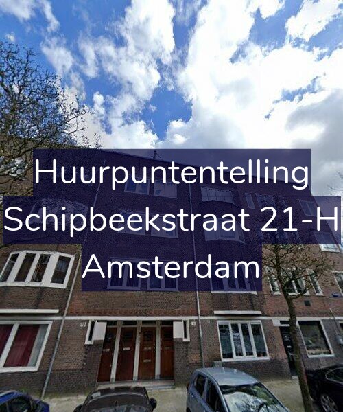 Foto gevel Huurpuntentelling voor Schipbeekstraat 21-H, Amsterdam
