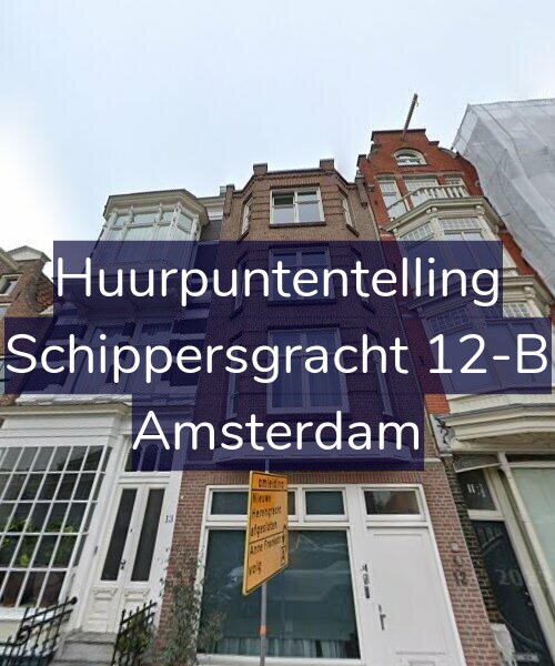 Foto gevel Huurpuntentelling voor Schippersgracht 12-B, Amsterdam