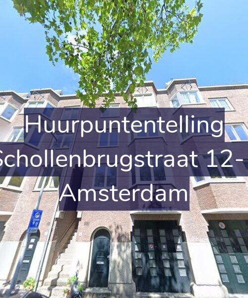 Foto gevel Huurpuntentelling voor Schollenbrugstraat 12-1, Amsterdam