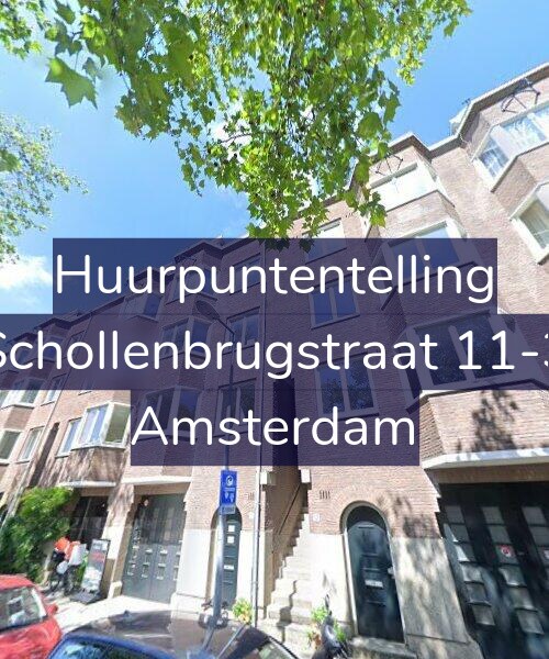 Foto gevel Huurpuntentelling voor Schollenbrugstraat 11-3, Amsterdam