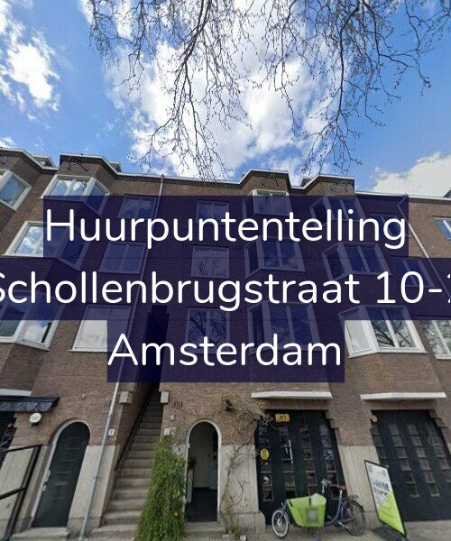 Foto gevel Huurpuntentelling voor Schollenbrugstraat 10-2, Amsterdam