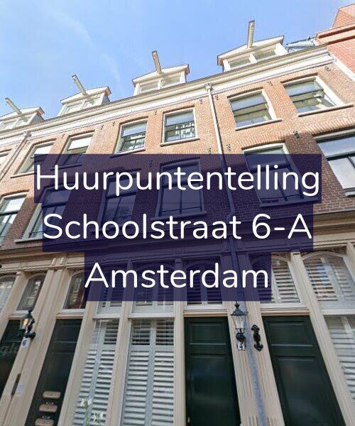 Foto gevel Huurpuntentelling voor Schoolstraat 6-A, Amsterdam