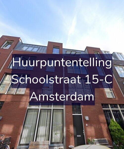 Foto gevel Huurpuntentelling voor Schoolstraat 15-C, Amsterdam