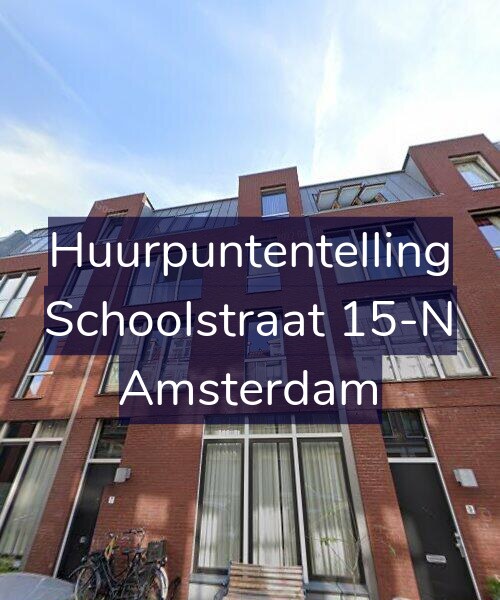 Foto gevel Huurpuntentelling voor Schoolstraat 15-N, Amsterdam