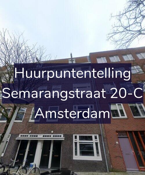 Foto gevel Huurpuntentelling voor Semarangstraat 20-C, Amsterdam