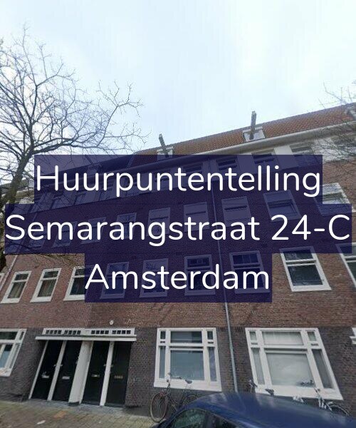 Foto gevel Huurpuntentelling voor Semarangstraat 24-C, Amsterdam