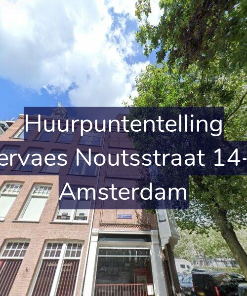 Foto gevel Huurpuntentelling voor Servaes Noutsstraat 14-3, Amsterdam