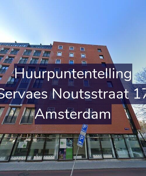 Foto gevel Huurpuntentelling voor Servaes Noutsstraat 17, Amsterdam