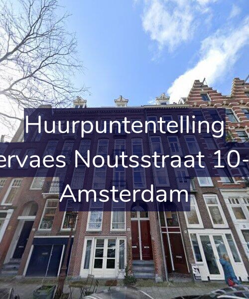 Foto gevel Huurpuntentelling voor Servaes Noutsstraat 10-O, Amsterdam