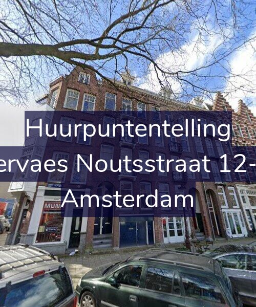 Foto gevel Huurpuntentelling voor Servaes Noutsstraat 12-H, Amsterdam